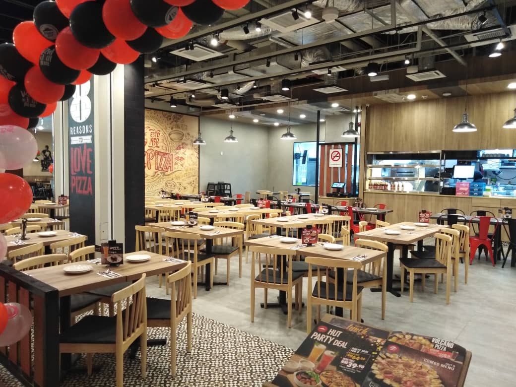 Pizza Hut Sunway Velocity Mall fit-out