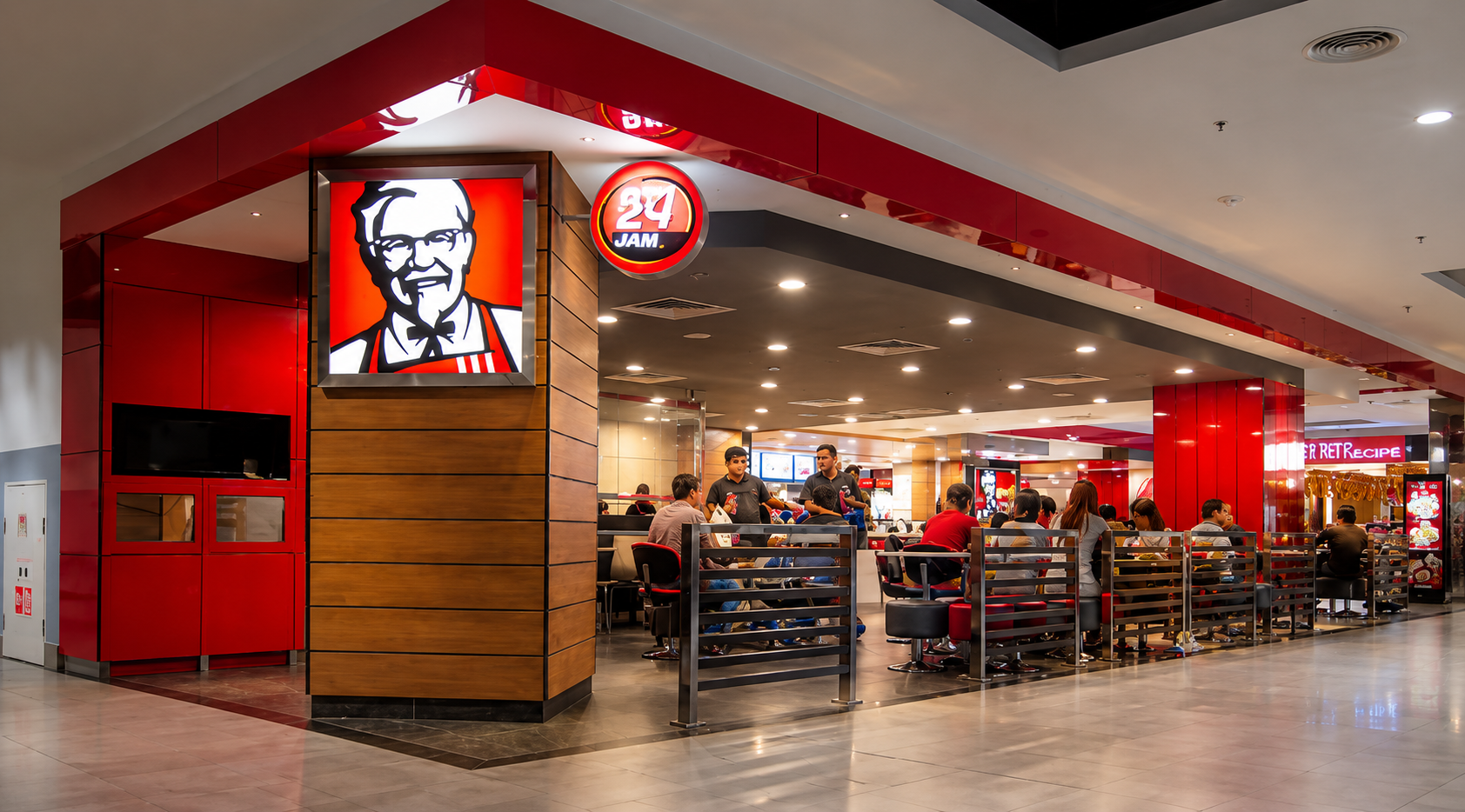 KFC KLIA 2 outlets maintained by SK Luxury Construction