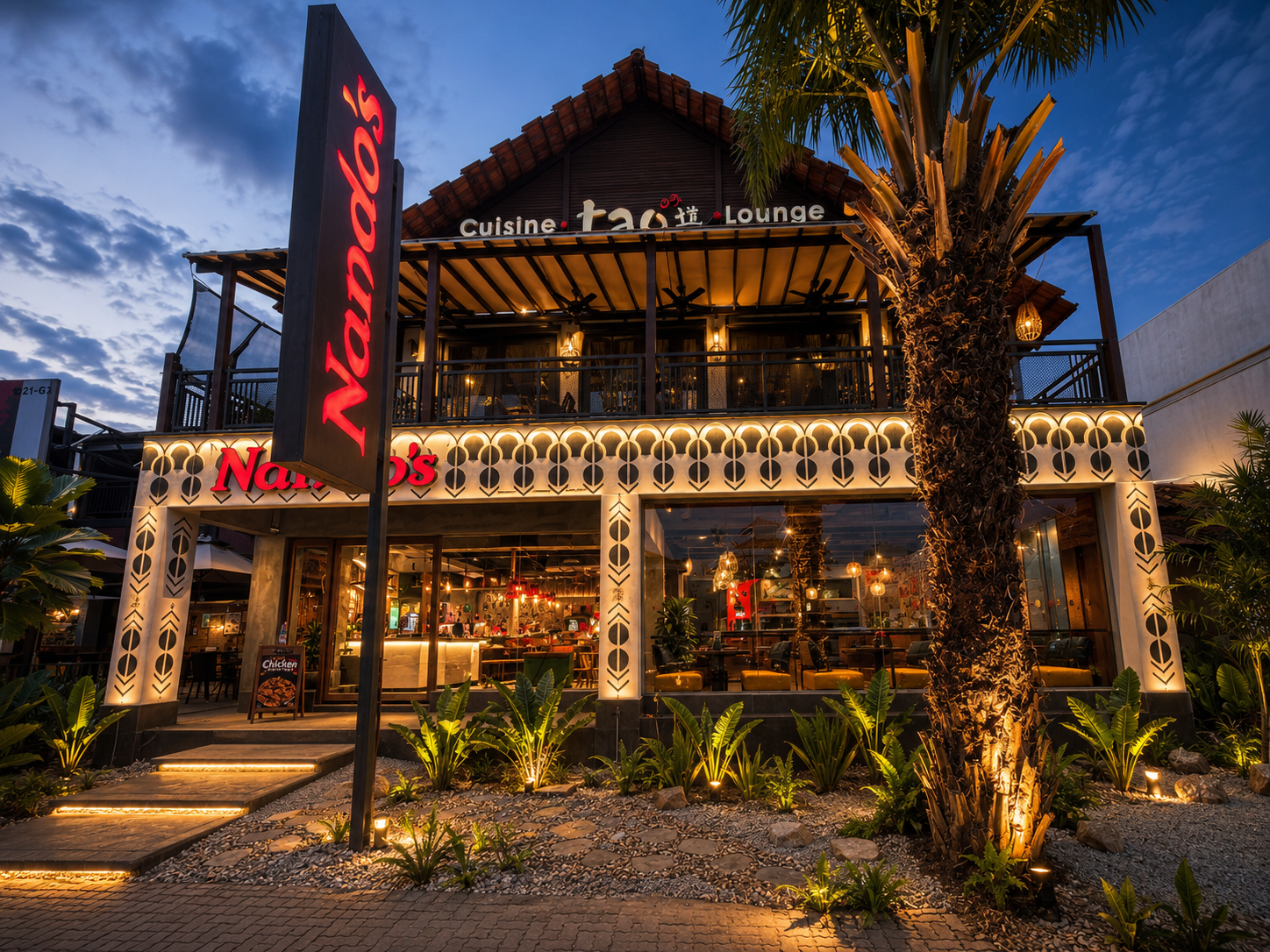 Nando's Auto City Juru fit-out by SK Luxury Construction